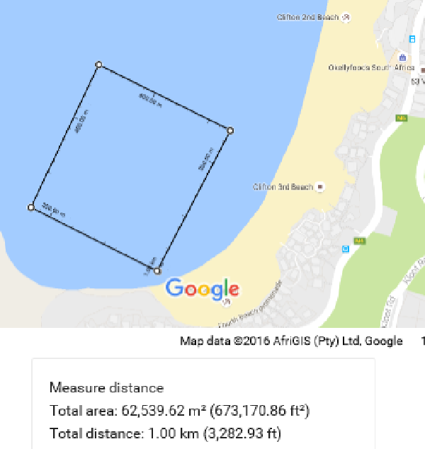 1000m Route