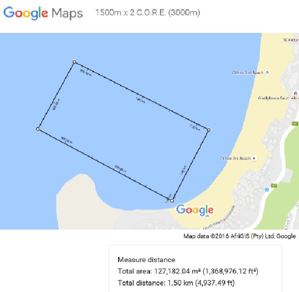 1500m Route